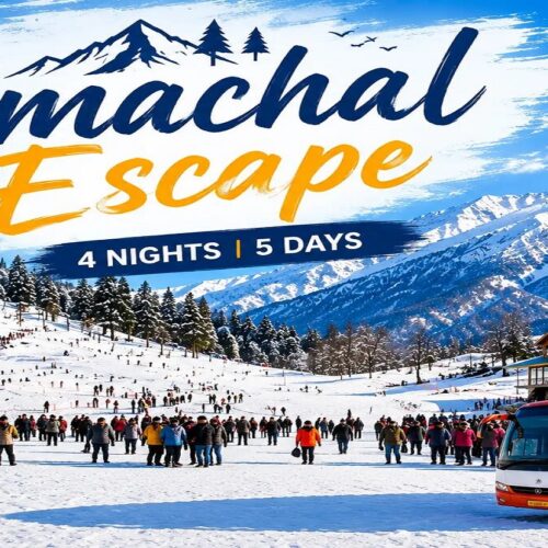 Manali Volvo Bus Tour Package