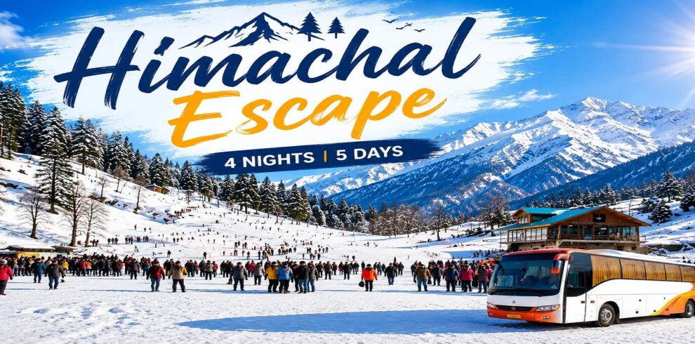 Manali Volvo Bus Tour Package
