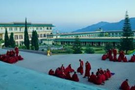 Monks In Bir Monastery